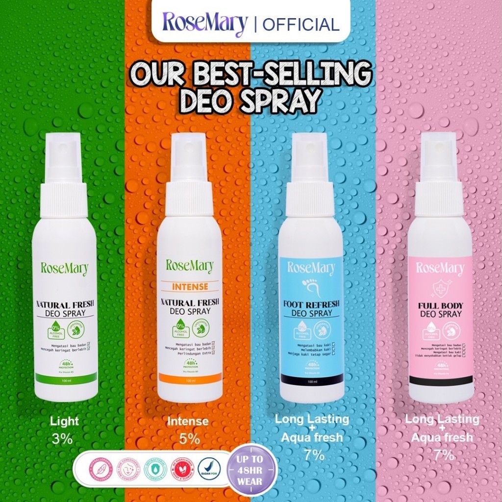 Rosemary Foot Refresh Deo Spray | Deo Spray | Spray Kaki | Anti Bau Kaki | Kaki Pecah pecah | Spray Kaki - Image 5