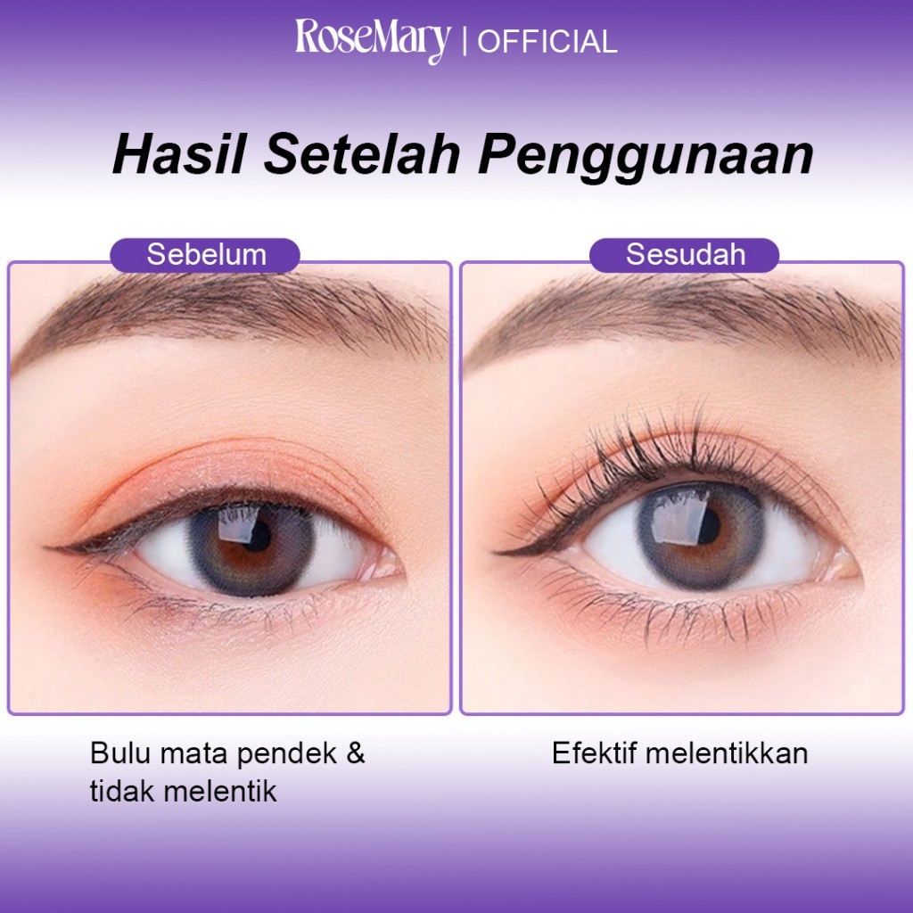 Rosemary Eyelash Curler | Penjepit bulu mata | Alat kecantikan | Pelentik Bulu Mata | Eyelash | Bulu Mata Lentik - Image 3