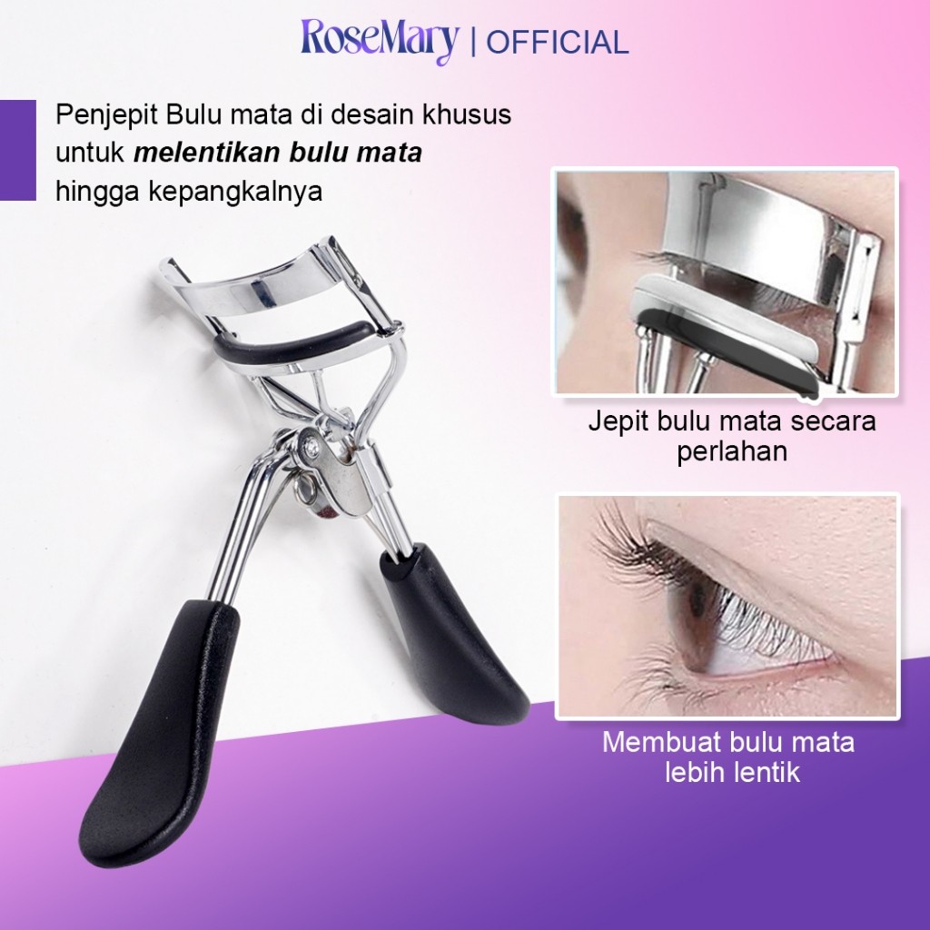 Rosemary Eyelash Curler | Penjepit bulu mata | Alat kecantikan | Pelentik Bulu Mata | Eyelash | Bulu Mata Lentik - Image 5
