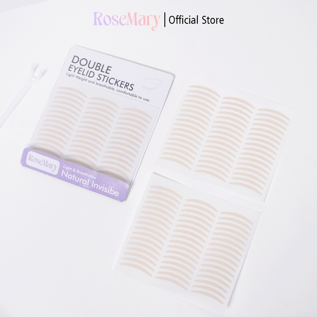 Rosemary Eyelid Tape Scoot Mata Isi 120 Pasang Lipatan Mata Scocth Mata Invisible Eyelid Tape LEM STIKER KELOPAK SELOTIP - Image 8
